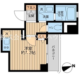 クリオ戸越銀座弐番館の物件間取画像